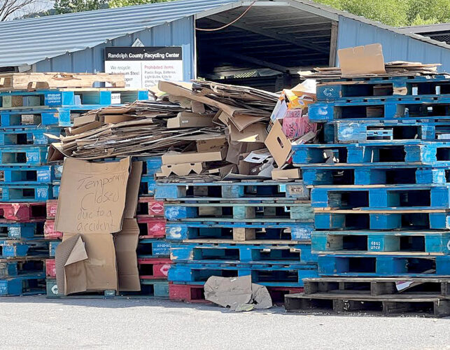 Randolph County Recycling Center temporarily closed News, Sports